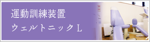 運動訓練装置ウェルトニックL